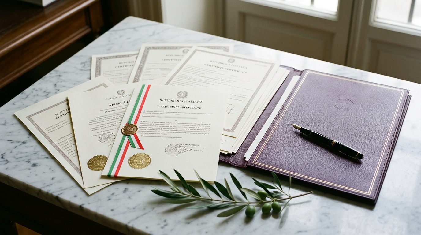Dossiê oficial de certidões e árvore genealógica para reconhecimento de cidadania italiana com Tradução Juramentada Noveritis