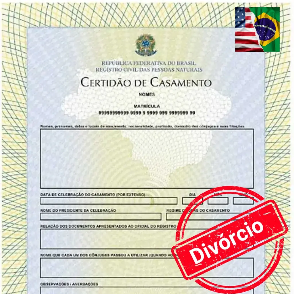 Juramentada - Certidão de Divórcio