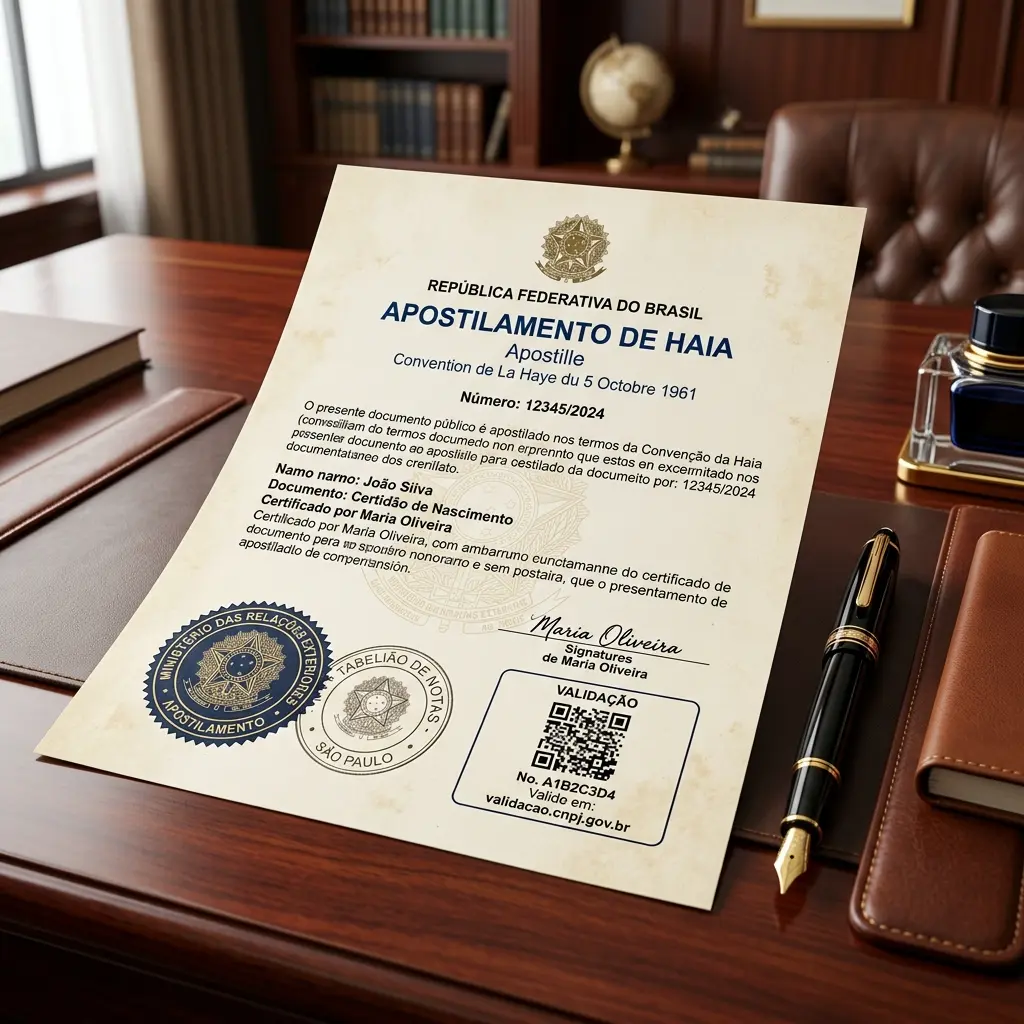Apostila de Haia  (Valor por Apostilamento)
