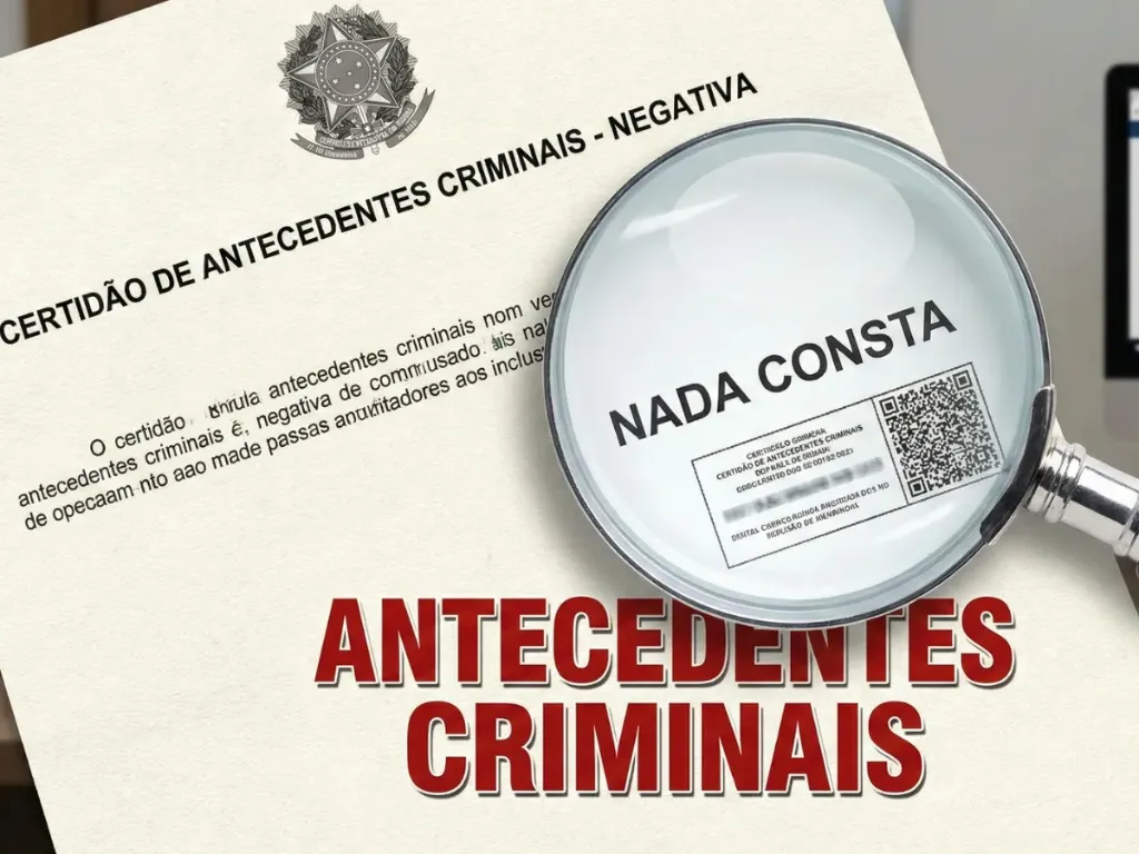 Tradução Juramentada Antecedentes Criminais Inglês