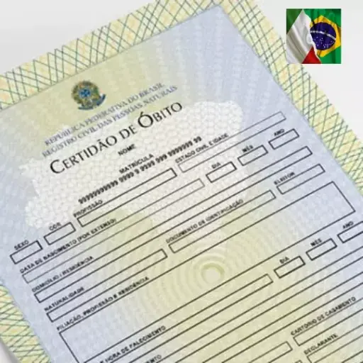 Italiano - Tradução Juramentada Certidão de Óbito