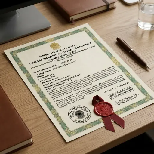 Juramentada - Certidão de Nascimento