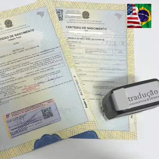 Juramentada - Certidão de Nascimento